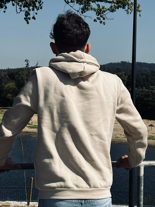 Hoodie Beje c/capuz Unissexo