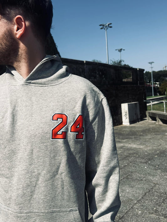 Hoodie Chicago Grey