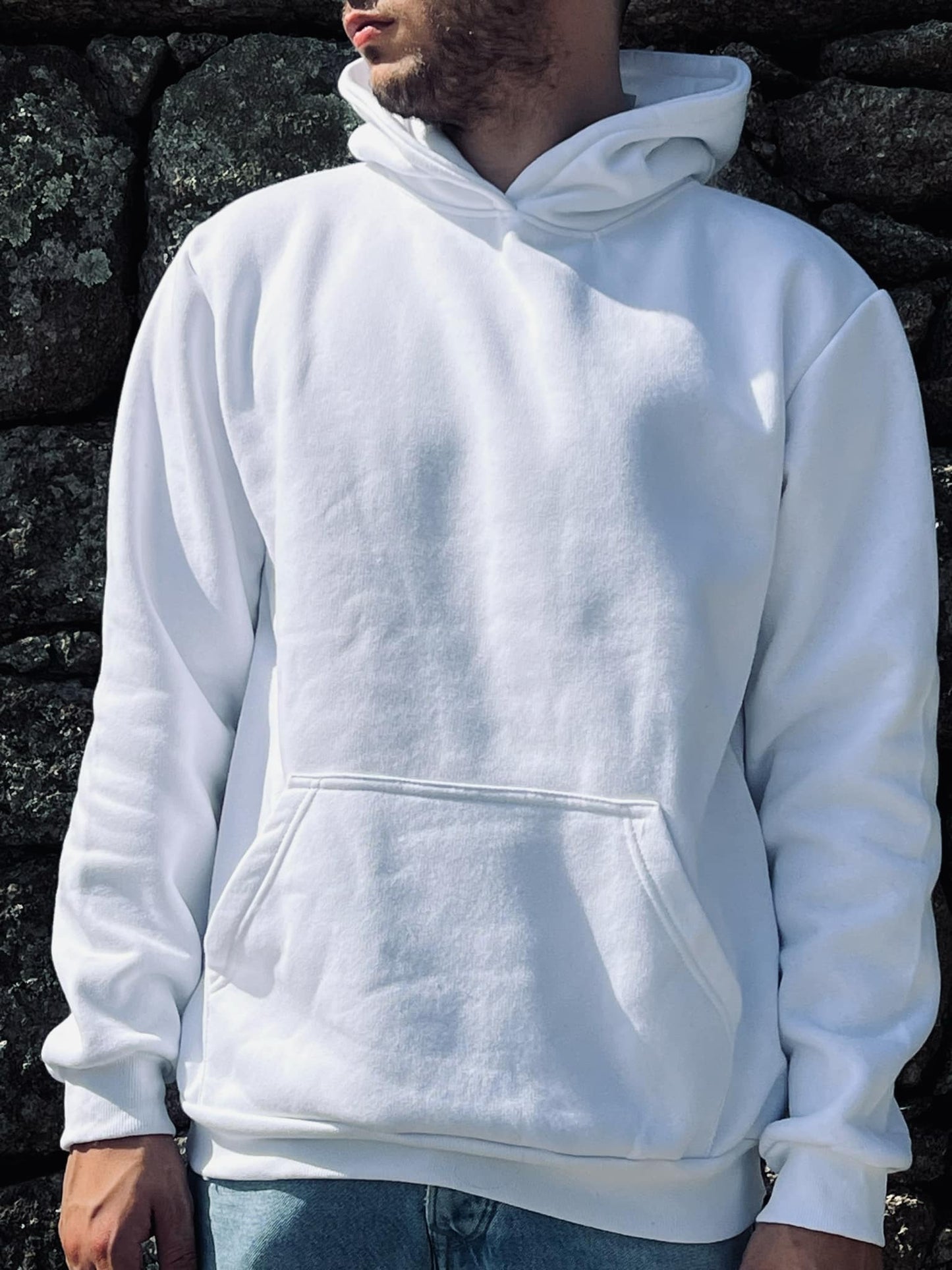 Hoodie Branco c/capuz Unissexo