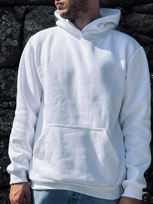 Hoodie Branco c/capuz Unissexo